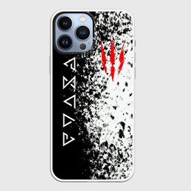 Чехол для iPhone 13 Pro Max с принтом THE WITCHER. в городе Новоалтайск,  |  | Тематика изображения на принте: geralt | the witcher | the witcher wild hunt | witcher | ведьмак | ведьмак 3 | геральт | сериал