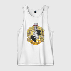 Мужская майка хлопок с принтом Coat of Hufflepuff в городе Новоалтайск, 100% хлопок |  | Тематика изображения на принте: vdgerir | гарри поттер | гриффиндор | дамблдор | добби | слизерин | хогвартс