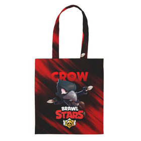 Сумка 3D повседневная с принтом BRAWL STARS CROW в городе Новоалтайск, 100% полиэстер | Плотность: 200 г/м2; Размер: 34×35 см; Высота лямок: 30 см | bibi | brawl stars | crow | el brown | leon | leon shark | max | sally leon | shark | stars | werewolf | акула | биби | ворон | леон | оборотень
