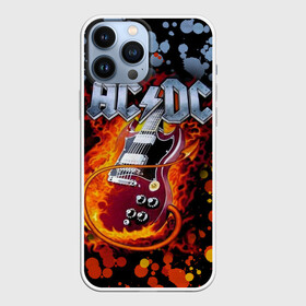 Чехол для iPhone 13 Pro Max с принтом AC DC в городе Новоалтайск,  |  | ac dc | acdc | back in black | columbia | epic | force | guitar | pop | rock | vevo | ангус | блюз | рок | хард | янг