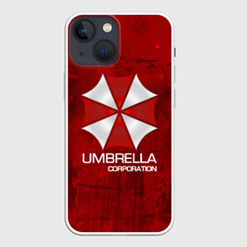 Чехол для iPhone 13 mini с принтом UMBRELLA CORP в городе Новоалтайск,  |  | biohazard | biohazard 7 | crocodile | fang | game | hand | monster | new umbrella | resident evil | resident evil 7 | umbrella | umbrella corp | umbrella corporation | zombie | обитель