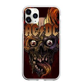 Чехол для iPhone 11 Pro Max матовый с принтом AC DC в городе Новоалтайск, Силикон |  | Тематика изображения на принте: ac dc | acdc | back in black | columbia | epic | force | guitar | pop | rock | vevo | ангус | блюз | рок | хард | янг