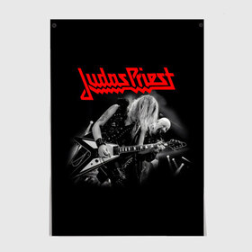 Постер с принтом JUDAS PRIEST. в городе Новоалтайск, 100% бумага
 | бумага, плотность 150 мг. Матовая, но за счет высокого коэффициента гладкости имеет небольшой блеск и дает на свету блики, но в отличии от глянцевой бумаги не покрыта лаком | firepower | judas priest | бог металла | джудас прист | иуда прист | музыка | роб хэлфорд | рок | рок н ролл | хэви метал