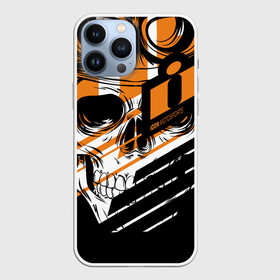 Чехол для iPhone 13 Pro Max с принтом Череп Icon оранжевый в городе Новоалтайск,  |  | bike | bikes | icon | moto | skull | skull icon | skulls | skulls icon | байки | мото | мото icon | мото айкон | мотоциклист | мотоциклы | череп | череп icon | череп айкон | черепа | черепа icon | черепа айкон