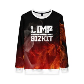 Женский свитшот 3D с принтом LIMP BIZKIT в городе Новоалтайск, 100% полиэстер с мягким внутренним слоем | круглый вырез горловины, мягкая резинка на манжетах и поясе, свободная посадка по фигуре | dj lethal | limp bizkit | rock | джон отто | лимп бизкит | майк смит | музыка | роб уотерс | рок | сэм риверс | терри бальзамо | уэс борланд | фред дёрст