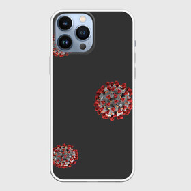 Чехол для iPhone 13 Pro Max с принтом Коронавирус в городе Новоалтайск,  |  | Тематика изображения на принте: вирус | катастрофа | китай | коронавирус | пандемия | эпидемия