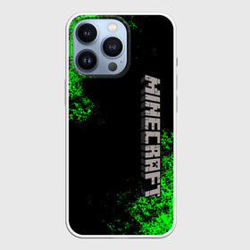 Чехол для iPhone 13 Pro с принтом MINECRAFT в городе Новоалтайск,  |  | game | minecraft | блоки | игра | квадраты | компьютерная игра | крипер | майнкрафт