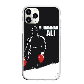 Чехол для iPhone 11 Pro Max матовый с принтом Muhammad Ali в городе Новоалтайск, Силикон |  | ali | muhammad ali | the greatest | али | бокс | мухамед али | мухаммед али