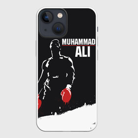 Чехол для iPhone 13 mini с принтом Muhammad Ali в городе Новоалтайск,  |  | ali | muhammad ali | the greatest | али | бокс | мухамед али | мухаммед али