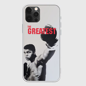 Чехол для iPhone 12 Pro Max с принтом The Greatest в городе Новоалтайск, Силикон |  | Тематика изображения на принте: ali | muhammad ali | the greatest | али | бокс | мухамед али | мухаммед али