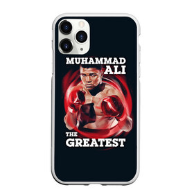 Чехол для iPhone 11 Pro Max матовый с принтом Muhammad Ali в городе Новоалтайск, Силикон |  | ali | muhammad ali | the greatest | али | бокс | мухамед али | мухаммед али
