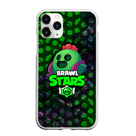 Чехол для iPhone 11 Pro Max матовый с принтом BRAWL STARSSPIKE в городе Новоалтайск, Силикон |  | 8 bit | bibi | brawl stars | brock | bull | crow | dinomike | el primo | leon | mobile game | nita | poko | ricochet | stars | tara | бравл старс | ворон | леон | мобильные игры