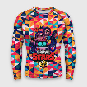 Мужской рашгард 3D с принтом BRAWL STARS:8BIT в городе Новоалтайск,  |  | 8 bit | bibi | brawl stars | brock | bull | crow | dinomike | el primo | leon | mobile game | nita | poko | ricochet | stars | tara | бравл старс | ворон | леон | мобильные игры