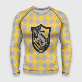 Мужской рашгард 3D с принтом Coat of Hufflepuff в городе Новоалтайск,  |  | vdgerir | гарри поттер | гриффиндор | дамблдор | добби | слизерин | хогвартс