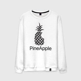 Мужской свитшот хлопок с принтом PineApple в городе Новоалтайск, 100% хлопок |  | apple | pineapple | ананас | фрукт | фрукты | эпл | эппл