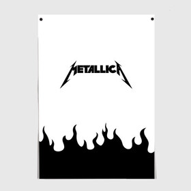 Постер с принтом METALLICA в городе Новоалтайск, 100% бумага
 | бумага, плотность 150 мг. Матовая, но за счет высокого коэффициента гладкости имеет небольшой блеск и дает на свету блики, но в отличии от глянцевой бумаги не покрыта лаком | metallica | джеймс хэтфилд | джейсон ньюстед | дэйв мастейн | кирк хэмметт | клифф бёртон | ларс ульрих | металлика | роберт трухильо