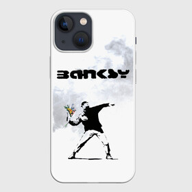 Чехол для iPhone 13 mini с принтом Banksy в городе Новоалтайск,  |  | banksy | бэнкси | граффити | стрит арт | художник