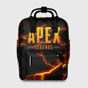 Женский рюкзак 3D с принтом APEX LEGENDS в городе Новоалтайск, 100% полиэстер | лямки с регулируемой длиной, сверху ручки, чтобы рюкзак нести как сумку. Основное отделение закрывается на молнию, как и внешний карман. Внутри два дополнительных кармана, один из которых закрывается на молнию. По бокам два дополнительных кармашка, куда поместится маленькая бутылочка
 | apex | apex legends | battle | battle royal | bloodhound | titanfall | wraith | апекс | апекс легендс | батл рояль | битва | война | каустик | королевская битва