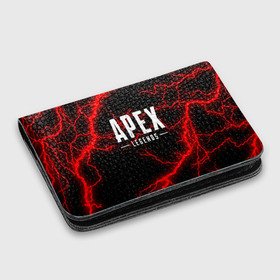 Картхолдер с принтом с принтом APEX LEGENDS в городе Новоалтайск, натуральная матовая кожа | размер 7,3 х 10 см; кардхолдер имеет 4 кармана для карт; | apex | apex legends | battle | battle royal | bloodhound | titanfall | wraith | апекс | апекс легендс | батл рояль | битва | война | каустик | королевская битва