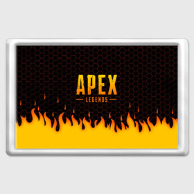 Магнит 45*70 с принтом APEX LEGENDS  в городе Новоалтайск, Пластик | Размер: 78*52 мм; Размер печати: 70*45 | apex | apex legends | battle | battle royal | bloodhound | titanfall | wraith | апекс | апекс легендс | батл рояль | битва | война | каустик | королевская битва