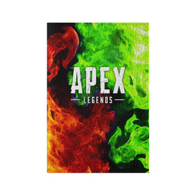 Обложка для паспорта матовая кожа с принтом APEX LEGENDS  в городе Новоалтайск, натуральная матовая кожа | размер 19,3 х 13,7 см; прозрачные пластиковые крепления | apex | apex legends | battle | battle royal | bloodhound | titanfall | wraith | апекс | апекс легендс | батл рояль | битва | война | каустик | королевская битва