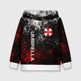 Детская толстовка 3D с принтом RESIDENT EVIL в городе Новоалтайск, 100% полиэстер | двухслойный капюшон со шнурком для регулировки, мягкие манжеты на рукавах и по низу толстовки, спереди карман-кенгуру с мягким внутренним слоем | ada wong | biohazard | leon | nemesis | project resistance | raccoon city | re | re3 | resident evil | resident evil 3 | rpd | stars | umbrella | ада вонг | амбрелла | немезис | ужасы