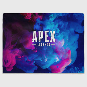 Плед 3D с принтом APEX LEGENDS  в городе Новоалтайск, 100% полиэстер | закругленные углы, все края обработаны. Ткань не мнется и не растягивается | apex | apex legends | battle | battle royal | bloodhound | titanfall | wraith | апекс | апекс легендс | батл рояль | битва | война | каустик | королевская битва