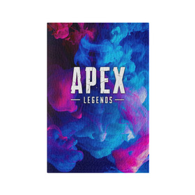 Обложка для паспорта матовая кожа с принтом APEX LEGENDS  в городе Новоалтайск, натуральная матовая кожа | размер 19,3 х 13,7 см; прозрачные пластиковые крепления | apex | apex legends | battle | battle royal | bloodhound | titanfall | wraith | апекс | апекс легендс | батл рояль | битва | война | каустик | королевская битва