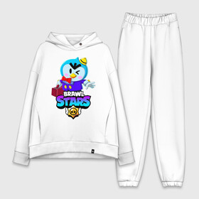 Женский костюм хлопок Oversize с принтом BRAWL STARS MR.P в городе Новоалтайск,  |  | bibi | brawl stars | crow | el brown | leon | leon shark | max | mr.p | sally leon | shark | stars | werewolf | акула | биби | ворон | леон | оборотень | пингвин