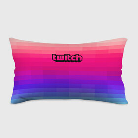 Подушка 3D антистресс с принтом TWITCH в городе Новоалтайск, наволочка — 100% полиэстер, наполнитель — вспененный полистирол | состоит из подушки и наволочки на молнии | game | gamer | logo | trend | twitch | twitties | игры | логотип | мода | надписи | стрим | твитч | тренд