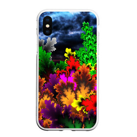 Чехол для iPhone XS Max матовый с принтом КИСЛОТНАЯ АБСТРАКЦИЯ в городе Новоалтайск, Силикон | Область печати: задняя сторона чехла, без боковых панелей | Тематика изображения на принте: abstract | abstraction | texture | абстракция | геометрия | иллюзия | обман зрения | оптический узор | текстура