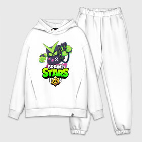 Мужской костюм хлопок OVERSIZE с принтом BRAWL STARS VIRUS 8 BIT в городе Новоалтайск,  |  | 8 bit | 8 бит | bibi | brawl stars | crow | el brown | leon | leon shark | max | mr.p | sally leon | shark | stars | virus | werewolf | акула | биби | вирус | ворон | леон | оборотень | пингвин