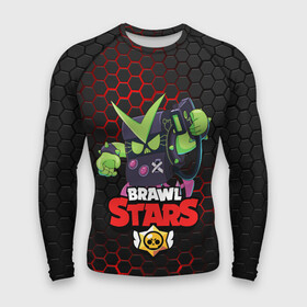 Мужской рашгард 3D с принтом BRAWL STARS VIRUS 8 BIT | БРАВЛ СТАРС (Z) в городе Новоалтайск,  |  | bibi | brawl stars | crow | el brown | leon | leon shark | max | mr.p | sally leon | shark | stars | werewolf | акула | биби | ворон | леон | оборотень | пингвин