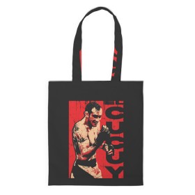 Сумка 3D повседневная с принтом Tony Ferguson в городе Новоалтайск, 100% полиэстер | Плотность: 200 г/м2; Размер: 34×35 см; Высота лямок: 30 см | cucuy | el cucuy | mma | sport | tony ferguson | ufc | бабайка | бугимен | конор | мма | орел | спорт | тони | тони фергюсон | хабиб | эль кукуй | юфс