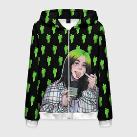 Мужская толстовка 3D на молнии с принтом Billie Eilish в городе Новоалтайск, 100% полиэстер | длина до линии бедра, манжеты и пояс оформлены мягкой тканевой резинкой, двухслойный капюшон со шнурком для регулировки, спереди молния, по бокам два кармана | bad guy | bad guy billie eilish | billie eilish | billie eilish bad | billie eilish guy | billie eilish merch | billie eilish мерч | lovely billie eilish | билли айлиш
