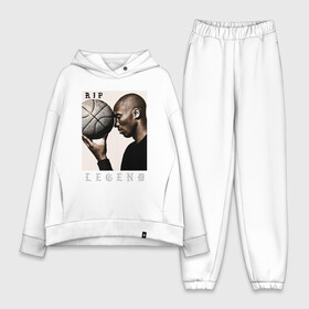 Женский костюм хлопок Oversize с принтом Kobe   RIP Legend в городе Новоалтайск,  |  | basketball | black | bryant | game | james | kobe | kobebryant | lakers | lebron | los angeles | mamba | nba | rip | slam dunk | баскетбол | баскетболист | брайант | браянт | джеймс | игрок | коби | леброн | лейкерс | лос анджеле