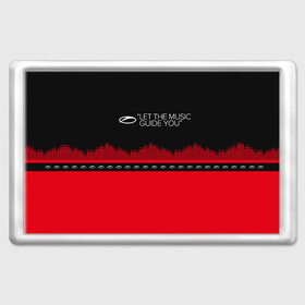 Магнит 45*70 с принтом ASOT Let The Music Guide You в городе Новоалтайск, Пластик | Размер: 78*52 мм; Размер печати: 70*45 | a state of trance | a state of trance 950 | armin | armin van buuren | asot | asot 950 | let the music guide you | van buuren | армин | армин ван бюрен | ван бюрен