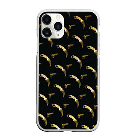 Чехол для iPhone 11 Pro Max матовый с принтом Karambit и Desert eagle в городе Новоалтайск, Силикон |  | Тематика изображения на принте: cs go | desert eagle | десерт игл | дигл | игра | керамбит | кс го | нож | оружие | пистолет | узор