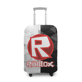 Чехол для чемодана 3D с принтом ROBLOX в городе Новоалтайск, 86% полиэфир, 14% спандекс | двустороннее нанесение принта, прорези для ручек и колес | game | gamer | logo | minecraft | roblox | simulator | игра | конструктор | лого | майнкрафт | симулятор | строительство | фигура