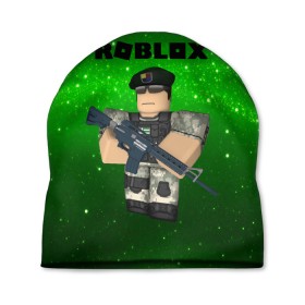 Шапка 3D с принтом Roblox в городе Новоалтайск, 100% полиэстер | универсальный размер, печать по всей поверхности изделия | game | roblox | блок | игра | игрушка | лего | майнкрафт | персонажи | персонажи из кубиков | роблокс | робот