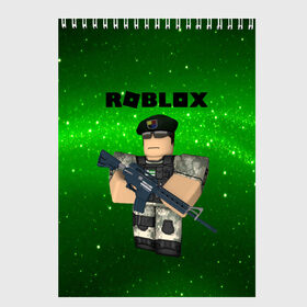 Скетчбук с принтом Roblox в городе Новоалтайск, 100% бумага
 | 48 листов, плотность листов — 100 г/м2, плотность картонной обложки — 250 г/м2. Листы скреплены сверху удобной пружинной спиралью | game | roblox | блок | игра | игрушка | лего | майнкрафт | персонажи | персонажи из кубиков | роблокс | робот