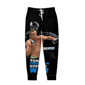 Мужские брюки 3D с принтом Tony Ferguson в городе Новоалтайск, 100% полиэстер | манжеты по низу, эластичный пояс регулируется шнурком, по бокам два кармана без застежек, внутренняя часть кармана из мелкой сетки | ferguson | tony | американский | без | боец | правил | смешанного | стиля | тони | фергюсон