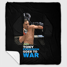 Плед с рукавами с принтом Tony Ferguson в городе Новоалтайск, 100% полиэстер | Закругленные углы, все края обработаны. Ткань не мнется и не растягивается. Размер 170*145 | ferguson | tony | американский | без | боец | правил | смешанного | стиля | тони | фергюсон