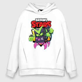 Мужское худи Oversize хлопок с принтом BRAWL STARS VIRUS 8-BIT в городе Новоалтайск, френч-терри — 70% хлопок, 30% полиэстер. Мягкий теплый начес внутри —100% хлопок | боковые карманы, эластичные манжеты и нижняя кромка, капюшон на магнитной кнопке | 8 bit | 8 бит | bibi | brawl stars | crow | el brown | leon | leon shark | max | mr.p | sally leon | shark | stars | virus | werewolf | акула | биби | вирус | ворон | леон | оборотень | пингвин