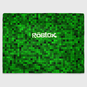 Плед 3D с принтом Roblox в городе Новоалтайск, 100% полиэстер | закругленные углы, все края обработаны. Ткань не мнется и не растягивается | game | roblox | блок | игра | игрушка | лего | майнкрафт | персонажи | персонажи из кубиков | роблокс | робот