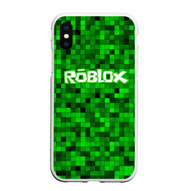 Чехол для iPhone XS Max матовый с принтом Roblox в городе Новоалтайск, Силикон | Область печати: задняя сторона чехла, без боковых панелей | game | roblox | блок | игра | игрушка | лего | майнкрафт | персонажи | персонажи из кубиков | роблокс | робот