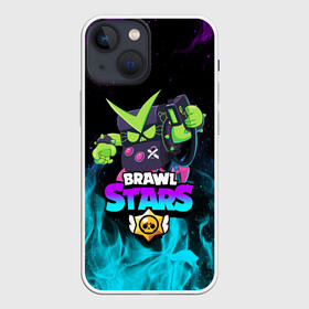 Чехол для iPhone 13 mini с принтом BRAWL STARS VIRUS 8 BIT в городе Новоалтайск,  |  | 8 bit | 8 бит | bibi | brawl stars | crow | el brown | leon | leon shark | max | mr.p | sally leon | shark | stars | virus | werewolf | акула | биби | вирус | ворон | леон | оборотень | пингвин