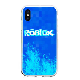 Чехол для iPhone XS Max матовый с принтом Roblox в городе Новоалтайск, Силикон | Область печати: задняя сторона чехла, без боковых панелей | game | roblox | блок | игра | игрушка | лего | майнкрафт | персонажи | персонажи из кубиков | роблокс | робот