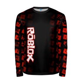 Мужской лонгслив 3D с принтом Roblox в городе Новоалтайск, 100% полиэстер | длинные рукава, круглый вырез горловины, полуприлегающий силуэт | roblox | roblox games | игра роблокс | роблокс симулятор