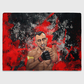 Плед 3D Tony Ferguson: в городе Новоалтайск, 100% полиэстер | закругленные углы, все края обработаны. Ткань не мнется и не растягивается | ferguson | mma | tony | tony ferguson | ufs | боец | мма | тони | тони фергюсон | фергюсон | эль кукуй